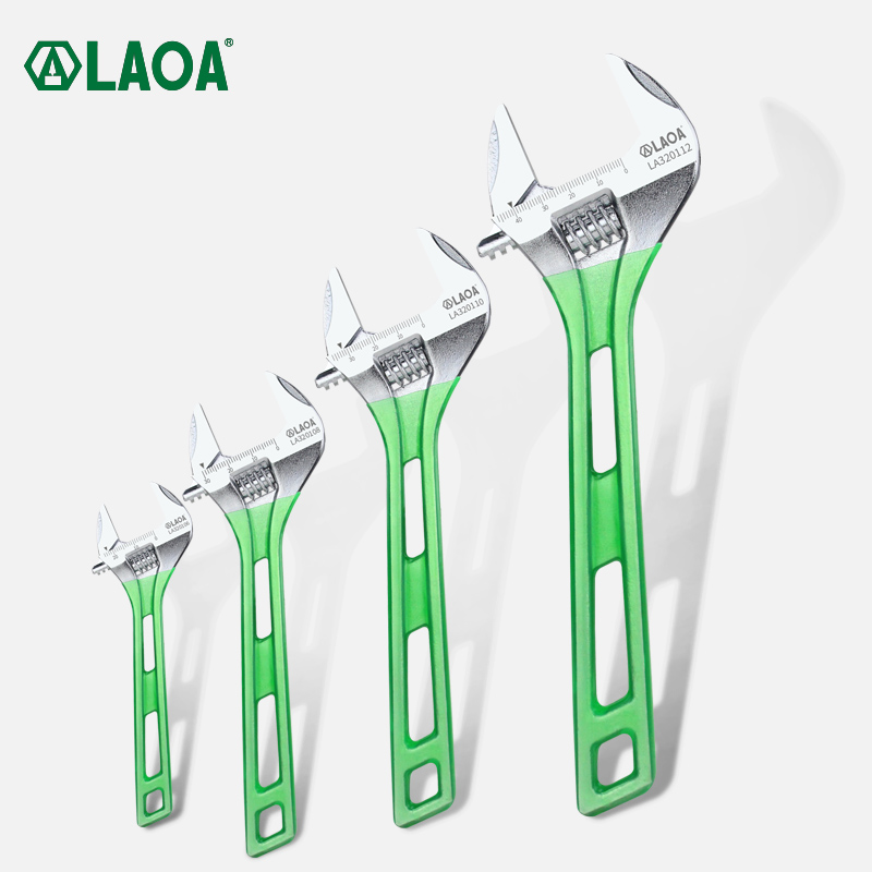 Pipe Wrench Adjustable - LAOA Mở Lớn Cờ Lê Có