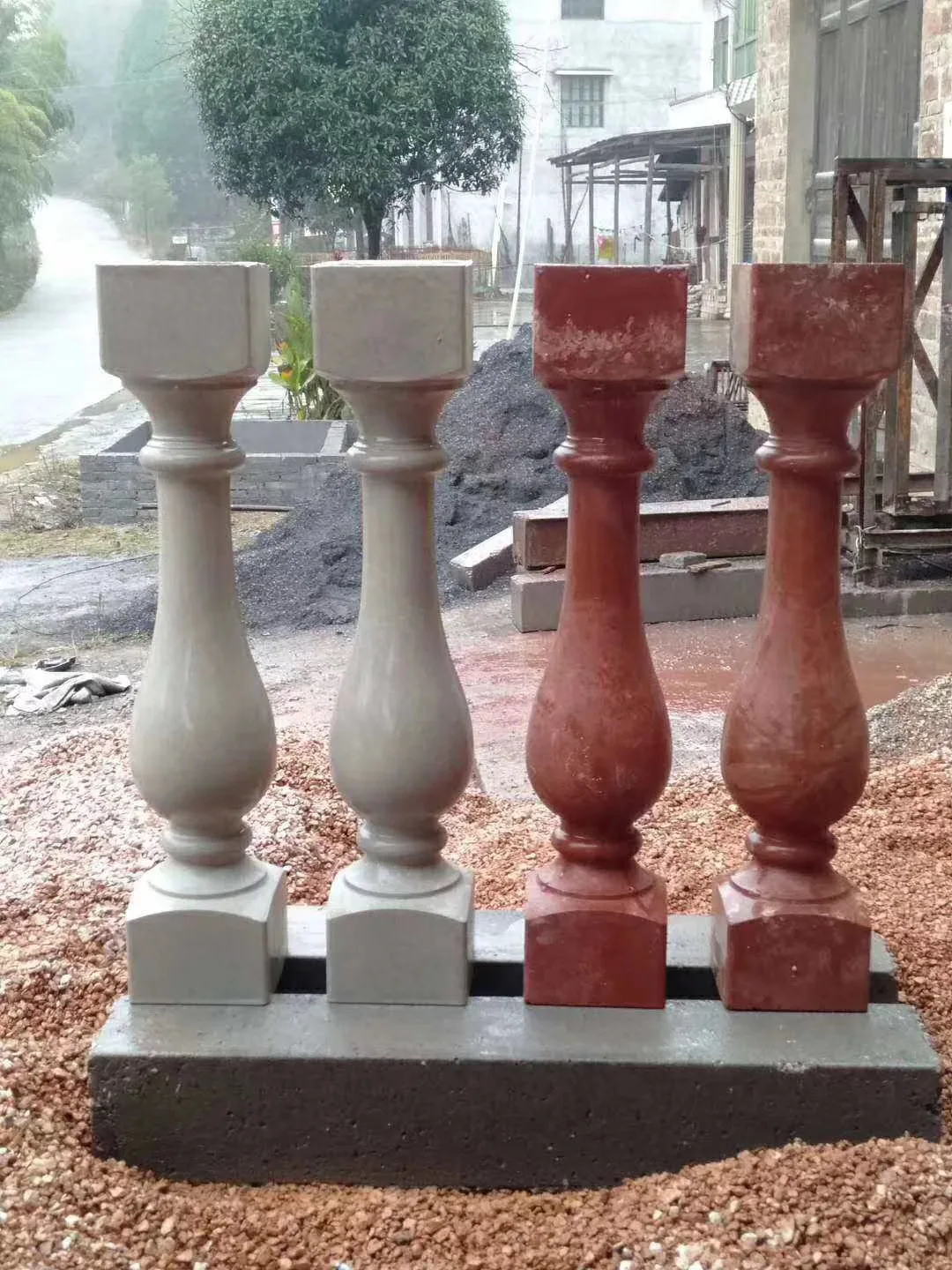 Set of 3 Plastic Precast Concr - đánh giá và giá Home Improvement Fence