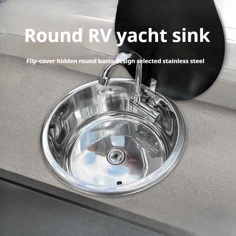 RV Circular Sink with Lid Kitc - đánh giá và giá Home Improvements