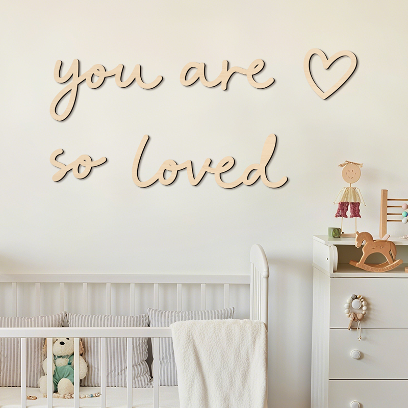 Charming 'You Are So Loved' Wo - đánh giá và giá Home Improvement Quotes