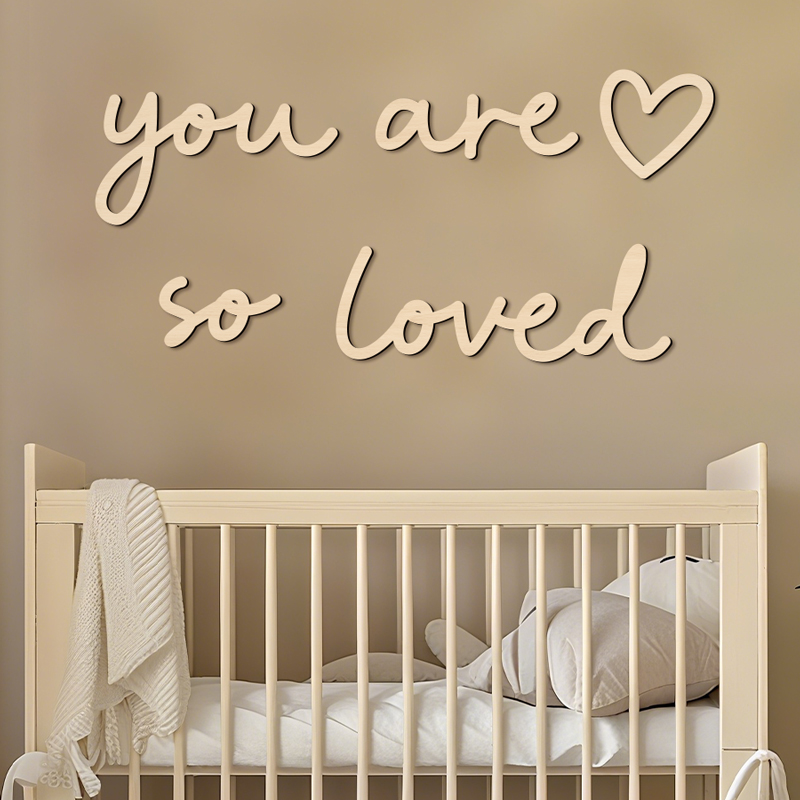 Charming 'You Are So Loved' Wo - đánh giá và giá Home Improvement Quotes