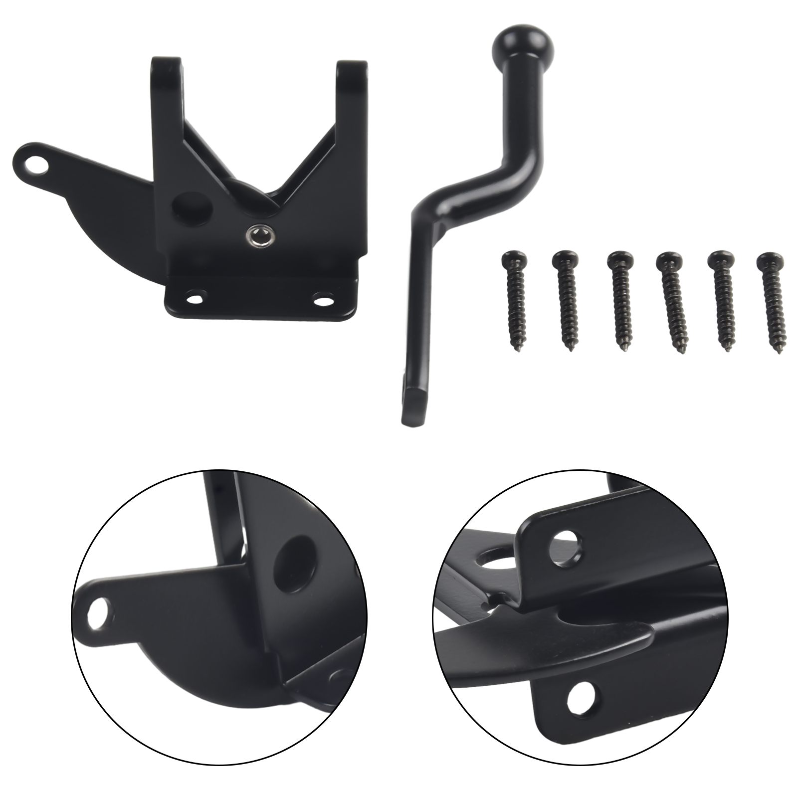 Bolt Door Latch Locking Carbon - đánh giá và giá Home Improvement Fence