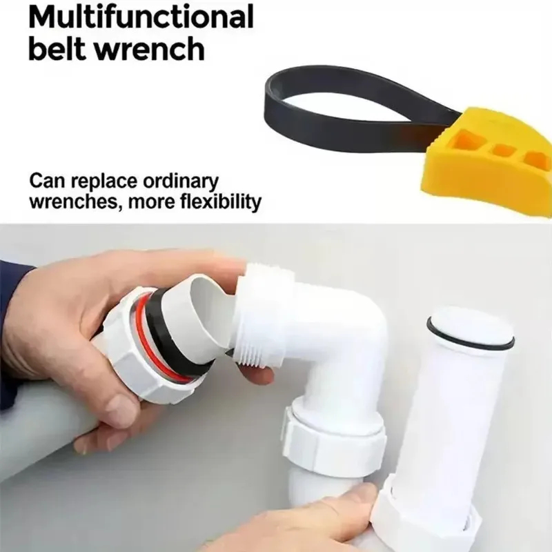 6 Inch Adjustable Rubber Strap - đánh giá và giá Pipe Wrench Adjustable