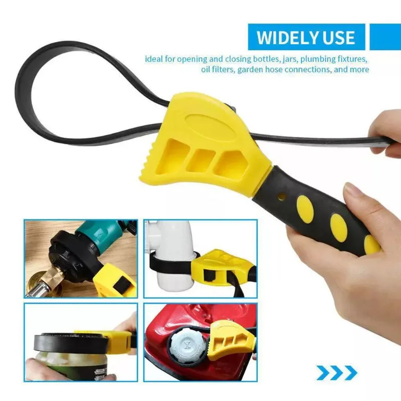 6 Inch Adjustable Rubber Strap - đánh giá và giá Pipe Wrench Adjustable