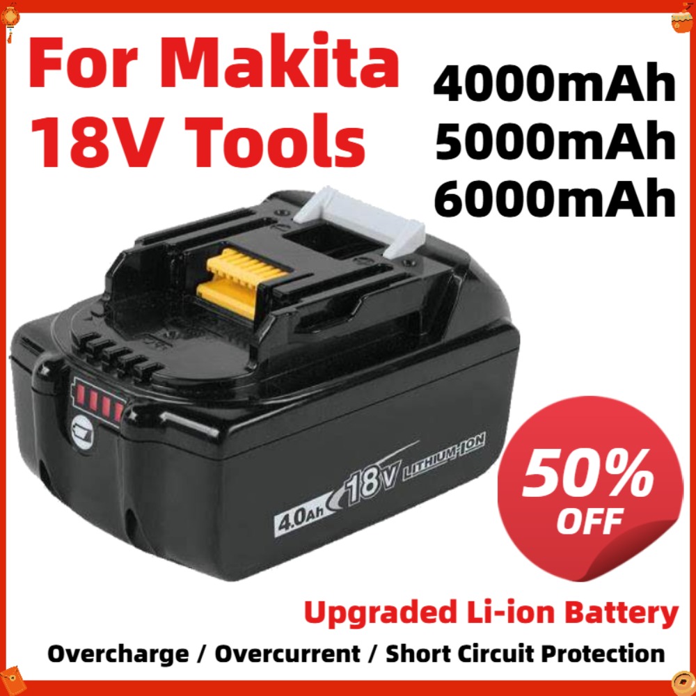 6000mAh Upgraded Battery For M - đánh giá và giá Makita Drill Dtw300