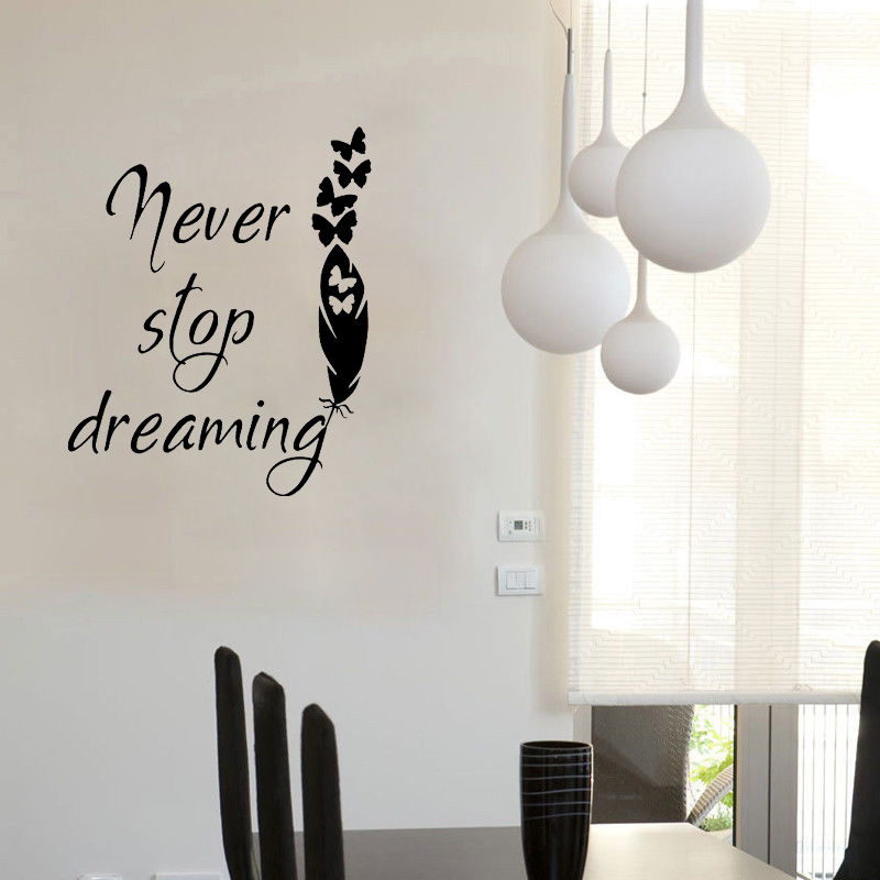 Short Phrase Wall Sticker Wall - đánh giá và giá Home Improvement Quotes