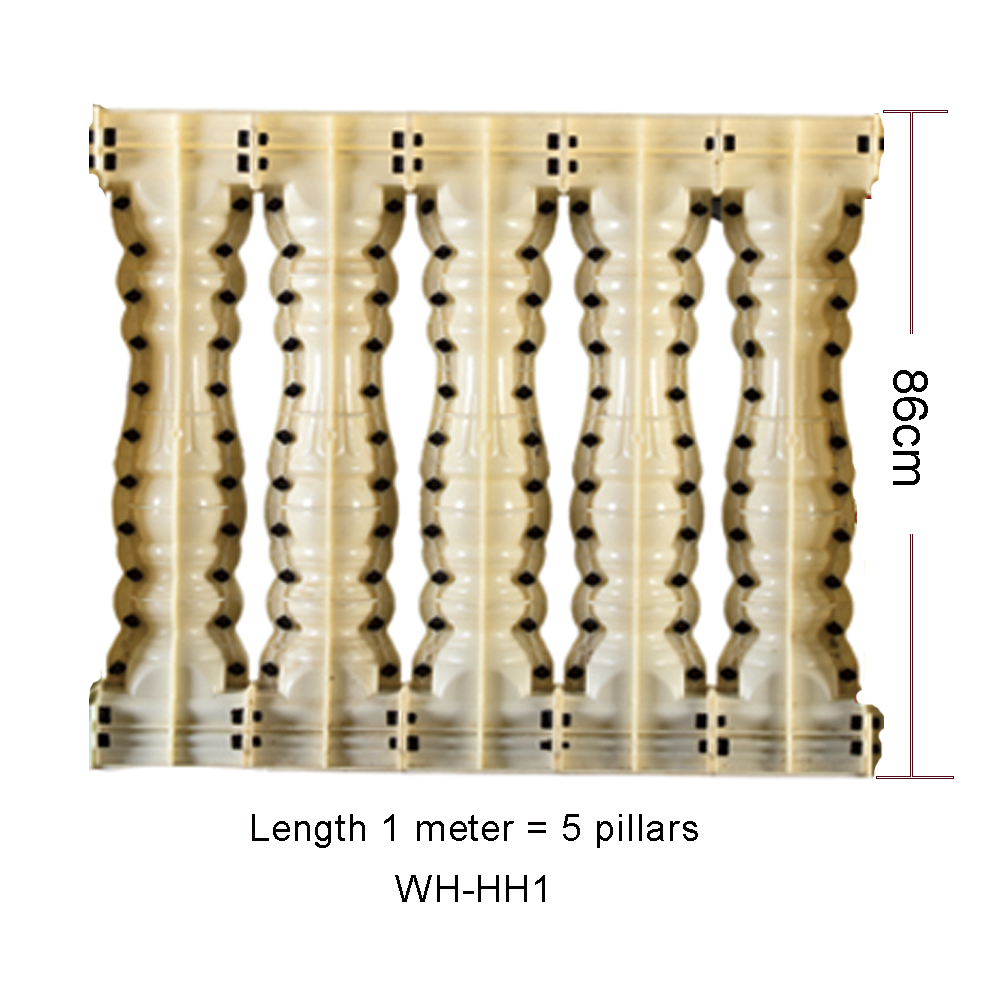 86cm Plastic Concrete Baluster - đánh giá và giá Home Improvement Fence