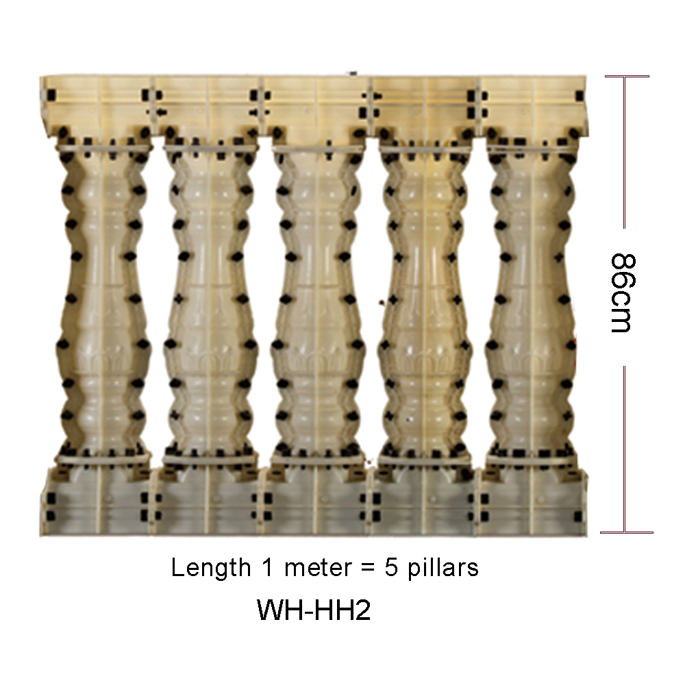 86cm Plastic Concrete Baluster - đánh giá và giá Home Improvement Fence