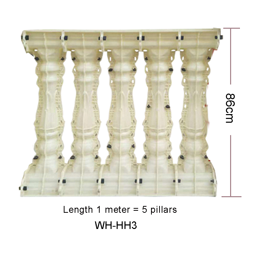 86cm Plastic Concrete Baluster - đánh giá và giá Home Improvement Fence