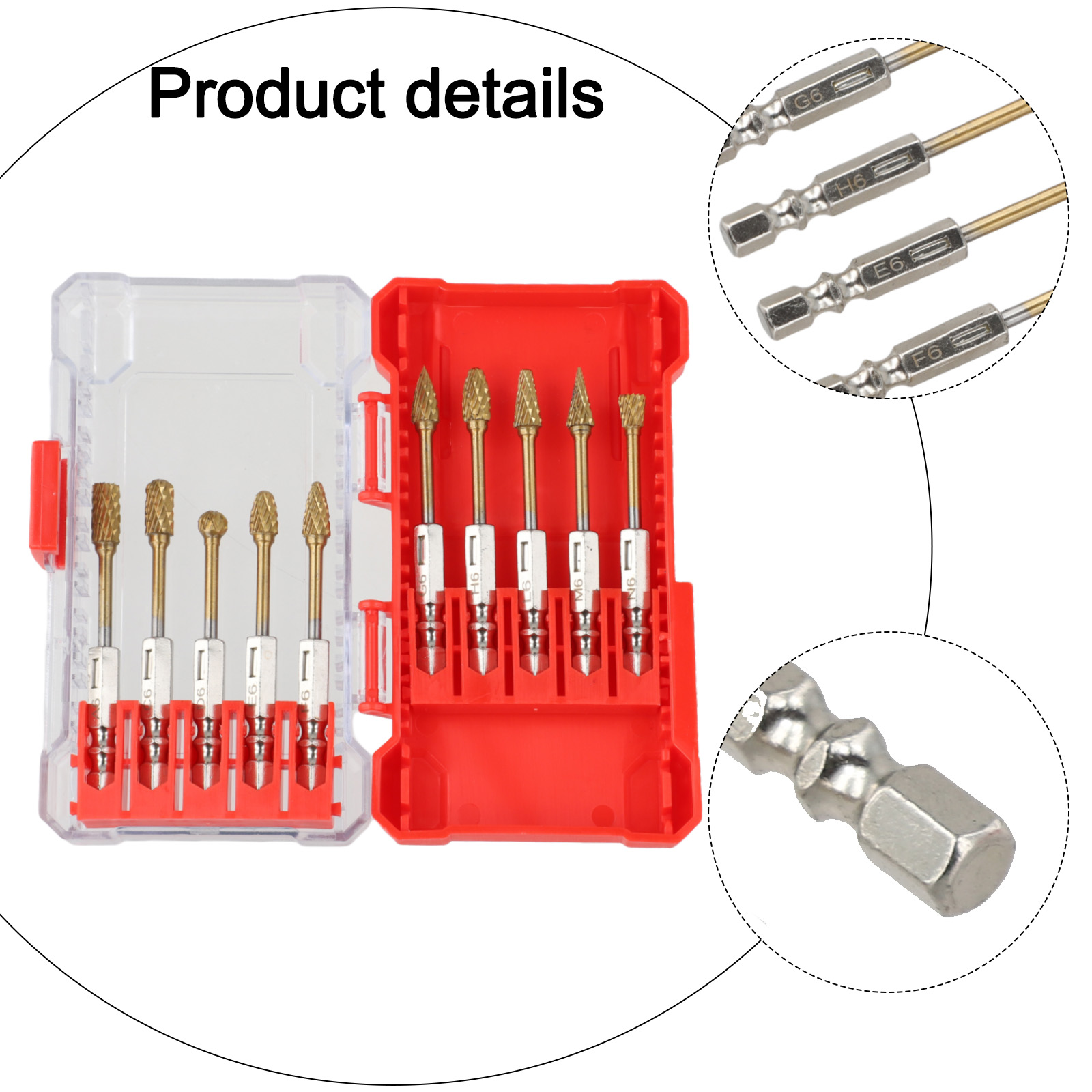 Compact Case Bits Carbide Burr - đánh giá và giá Home Improvement And Diy